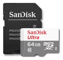 Micro Sdxc Ultra Uhs-i 64 Gb Speed Up To 100 Mb/s Original