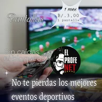 Servicio De Streaming De Deportes Señal Sd Y Hd