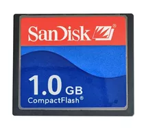 Compact Flash Sandisk 1gb Cartão De Memória Cf Frete Gratis