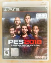 Pes 2018 Ps3 Físico Original Impecable Completo