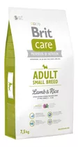 Alimento Brit Brit Care Adult Para Perro Adulto De Raza Mini Y Pequeña Sabor Cordero Y Arroz En Bolsa De 7.5kg