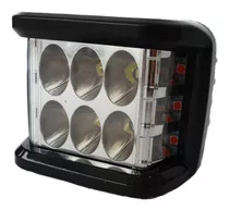 Exploradora Mini 6 Led Federal Fija Y Estrober 18w