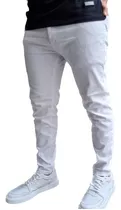 Pantalon Blanco Hombre Farenheite Mouna