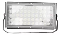 Led Flood, 50 W, Ip66, Resistente Al Agua, 6000 K, Blanco, 1