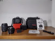 Câmera Canon Dslr Eos Rebel T6i + Lente 18-55mm + Lente 50mm