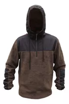 Buzo Hoodie Sherpa Anorak Termico Invierno Vestirmas Pelo