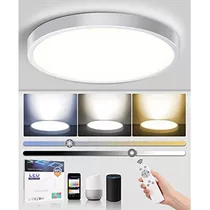 Smart Ceiling Light Fixture Flush Mount Led Compatible ...