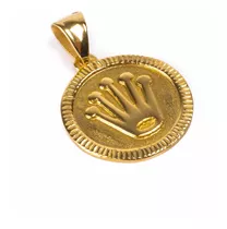 Medalla Rolex - Enchapado En Oro - Calidad Premium