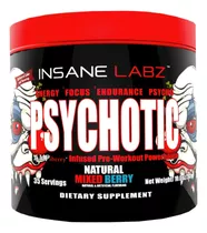 Pre-work Psychotic Insane Labz 35 Tomas Sabor Variado