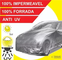 Capa Cobrir Chuva P/ Carro  Com Forro Total Proteção Sol Uv