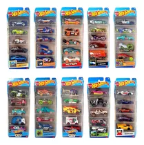 Hot Wheels Pack X 5 Autos Surtidos 1:64 - Original Mattel