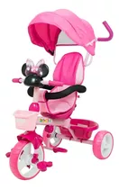 Triciclo Infantil De Lujo Con Luces, Sonido Y Ruedas De Goma Color Minnie