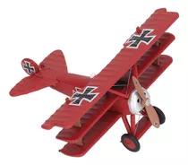 Bela Miniatura Do Avião Fokker Dr.1 Barão Vemelho 1:72 Wwi 