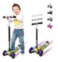 Scooter Monopatín De Pie  Plegable Para Niños 2-14 Años