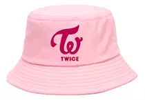 Gorro Piluso - Bucket Hat - Twice - Logos / Música / K-pop