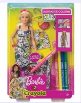 Barbie Crayola Colorea Tu Estilo Silly Scents 11k