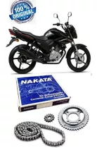 Kit Relação Yamaha Ybr Factor 125 Pro K 2009 Original Nakata