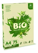 Resma Bio Papel Color Natural Ecologico Premium A4 75grs