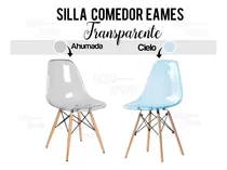 Silla Eame Comedor Hogar Moderna Diseño Transparente