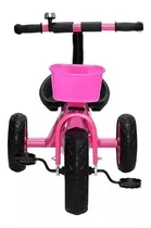 Triciclo Infantil Escolar Velotrol 80cm 763 Zippy Toys Cor Rosa