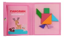 Brinquedo Educacional Tangram Magnético Diversão Em Família