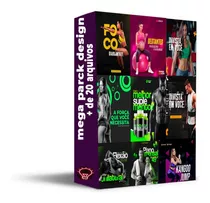 Pack De+ 30 Arquivos Artes  Mídias Sociais Prontas Fitness