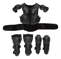 Kit De Armadura De Motocross Protector De Pecho Para Niños