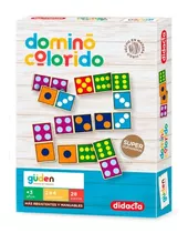 Dominó Colorido - Juego De Mesa - Didacta - Vamos A Jugar  