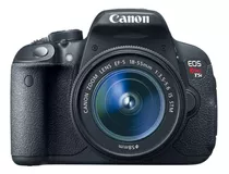  Canon Eos Rebel Kit T5i + Lente 18-55mm Is Stm Dslr  Preto