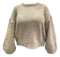 Sweater Lana Suave Oversize Colores Abrigo Invierno Talles/m
