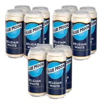 Cerveza Blue Moon Belgian White Lata 473cc X 12 Un.