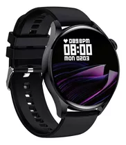 Reloj Smartwatch Inteligente Gt5 Caja Negra 1.7 Pulgadas Color De La Caja Negro Color De La Malla Negro Color Del Bisel Negro