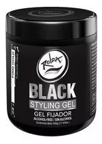 Gel Fijador Rolda Black 500g - Sin Alcohol