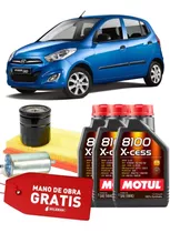 Service Cambio De Aceite Hyundai I10 Motul + Filtros 10milkm