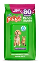 Petys Pañitos Humedos 80 Und - Unidad a $212