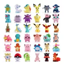 Peluches Pokemon Variedades Eeeve, Chikorita, Vulpix, Marill