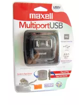 Hub Adaptador Multipuerto 7 Usb Flexible Maxell 19-01-1027