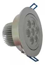 Ojo De Buey Lampara De Techo 7led 7w Empotrar