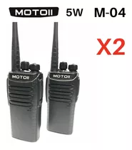 Handy Profesional Motoii M-04 5w 16ch- Ip54 X2 Unidades