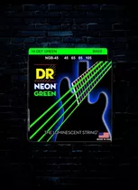 Dr Neon Green Ngb-45 Cuerdas Para Bajo 