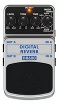 Pedal De Efecto Behringer Digital Reverb Dr600  Gris