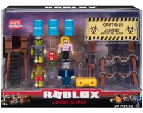 Roblox Figuras Zombie Attack 20 Piezas Incluye Item Virtual 
