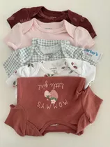 Body Mangas Cortas X 5 Carters Nena 9 Meses Nuevo