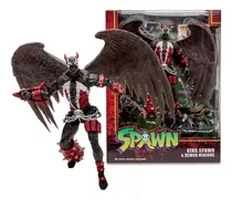 Mcfarlane Megafigura King Spawn Con Alas Y Minions