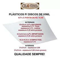 Plásticos Lp Discos Vinil Monte Seu Kit À Partir De R$ 19,90