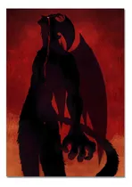 Poster Lámina Decorativa Devilman Crybaby Miniserie Anime