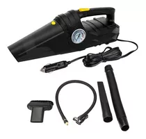 Aspirador Portatil De Mano Compresor Automovil Dual Carsun Color Negro