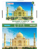 Quebra-cabeça 1000 Peças Taj Mahal India - Bbr Toys