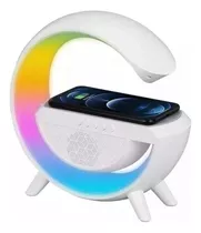 Parlante Bluetooth Lámpara Cargador Inalámbrico Rgb Bt-2301