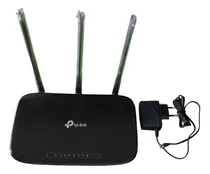 Roteador Wireless Tp Link Wr940n 450mbps 3 Antenas 5 Portas